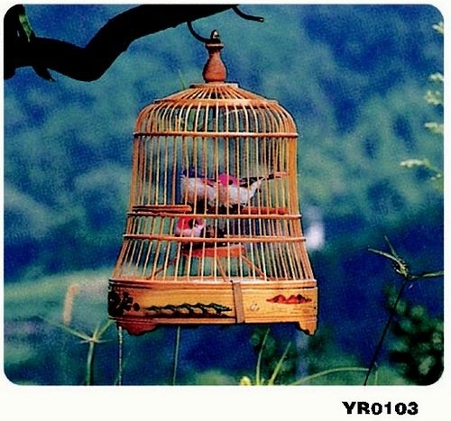 YR0103 Termites treated Bamboo Bird Cage