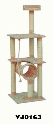 YJ0163 big cat tree, big cat furniture