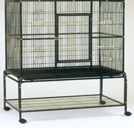 YA156 Double Timbertown Treehouse Flight Bird Cage