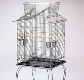 YA141 large parrot cage house with stand wholesale