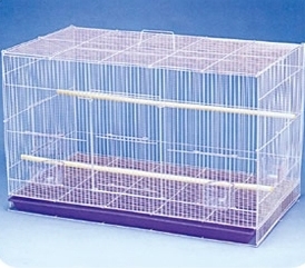 YA083-2 Fancy white iron decorative big bird cage wholesale