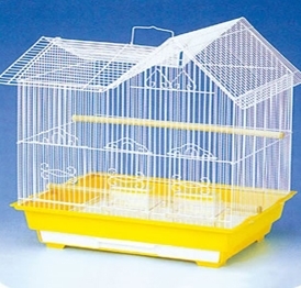 YA042 white Decorative Vintage Metal Bird Cages