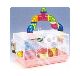 YB065-1 new arrival large double layer dome hamster cage