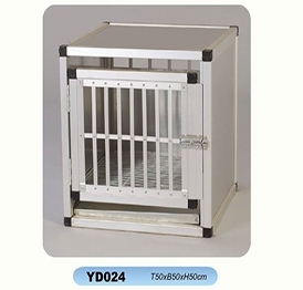 YDO24 aluminum dog cage dog kennel 