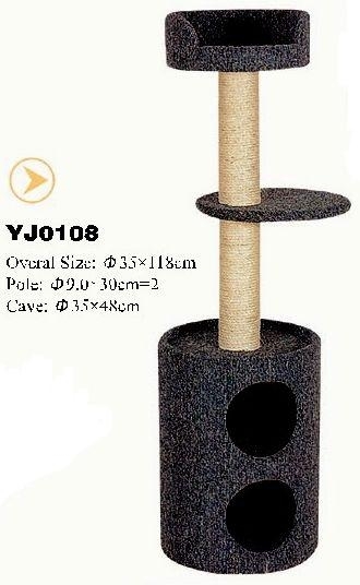 YJ0108 pet cat tree cat furniture