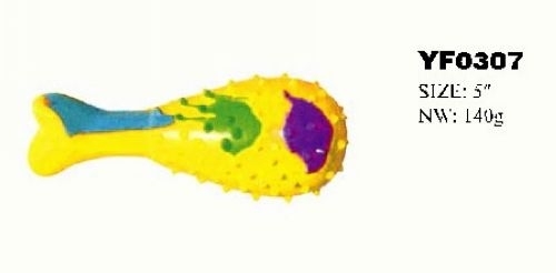 YF0307 Colour Rubber Pet toys for dog