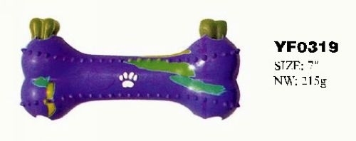 YF0319 ecofriendly rubber pet toy