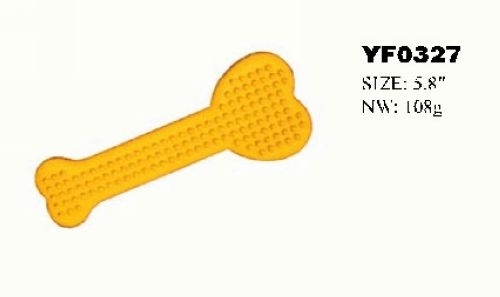 YF0327 New Vinyl Bone Shape Dog Toy