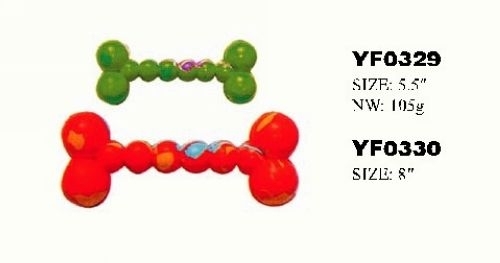 YF0329-YF0330 Chew Wings Toy Training Pet Rubber Dog Toy