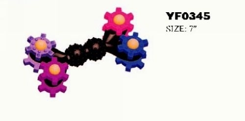 YF0345 Food grade Solid TPR material dog food treated pet bite toys