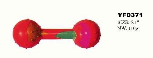 YF0371 Soft squeaky silicone pet toy for dogs