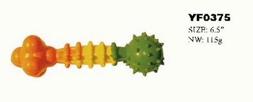 YF0375 hot selling pets silicone rubber toy