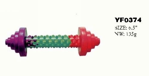 YF0374 Silicone Spike Chew Dog Toy