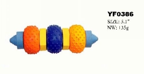 YF0386 2015 new design rubber pet toy