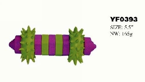 YF0393 bone shape Dogs leakage ball toys 