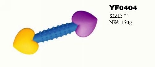 YF0404 RUBBER PET TOY