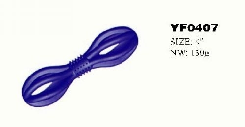 YF0407 silicon chewing rubber pet toy for dog