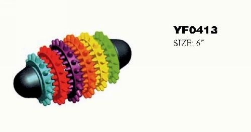 YF0413 Rubber pet ball toys for dogs and cats