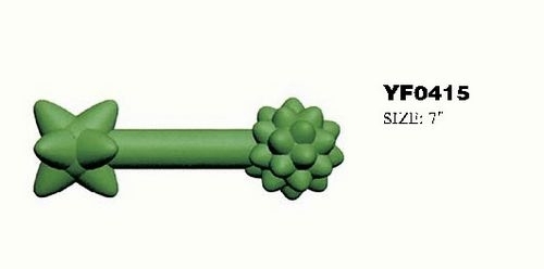 YF0415 Bone Shape Rubber Pet Toy For Dog
