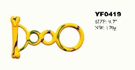 YF0419 New arrivel natural rubber pet toys