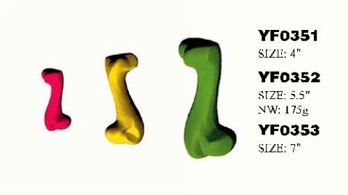 YF0351-YF0353 Dental care bone shaped pet chew toy/ Dog bone