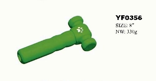YF0356 Dog Toys with Rubber Tool Shape