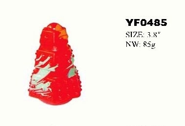 YF0485 TREE RUBBER TOY DOG TOY