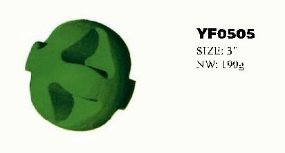 YF0505 Pet Rubber toy for dog chewing