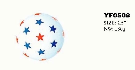YF0508 rubber ball toy for dog/small pet toy