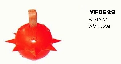 YF0529  new pet products vinyl dog ball toys of pet toy