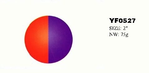 YF0527 small rubber balls toy for pets