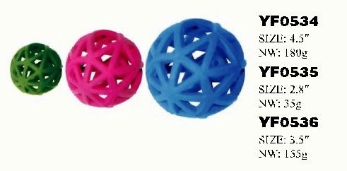 YF0534-YF0536 Rubber Silicone Chew Leakage Food Toy