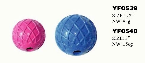 YF0539-YF0540 Dog toys leaking food ball squeaky ball pet toys