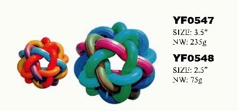 YF0547-YF0548 Pet rubber barking dogs toy for sale