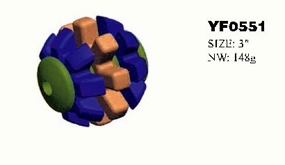 YF0551 2014 Hot sale silicone pet food ball container