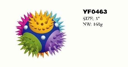 YF0463 Rubber pet toy for dog or cat
