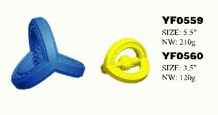 YF0559-YF0560 Rubber dog toy
