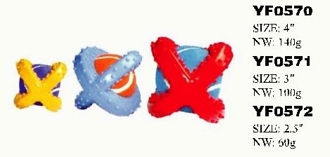 YF0570-YF0572 pet toys pet rubber ball