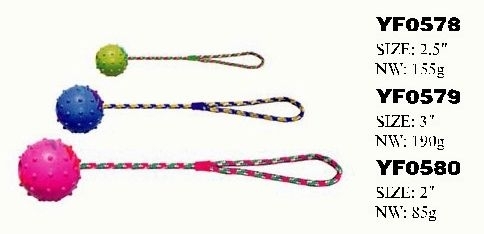 YF0578-YF0580 Dog deodorize and clean Teeth Rope toys/Cotton chew Toys