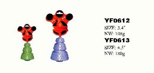 YF0612-YF0613 Fashionable durable Rubber and Rope Pet Toy