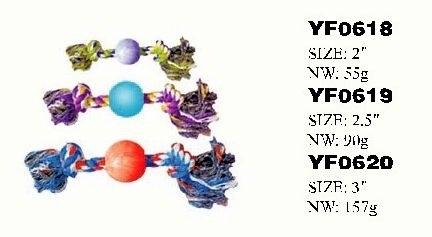 YF0618-YF0620 new design rubber pet toy for dog 