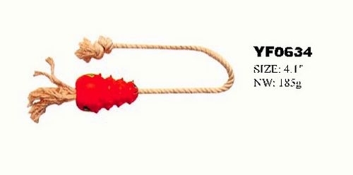 YF0634 Rubber toy for pet made in China 