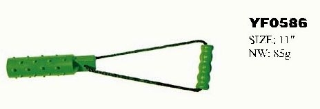 YF0586 New Design Colorful Dog Playing Rubber Toy