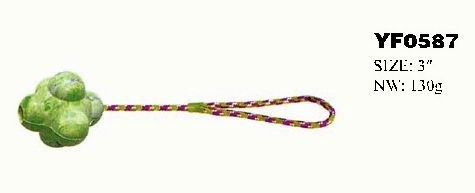 YF0587 high quality rubber dog toy