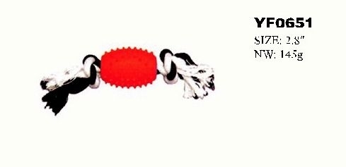 YF0651 Tough Toy Rope Ball