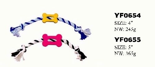 YF0654-cheap price cotton pet products toys for dogs