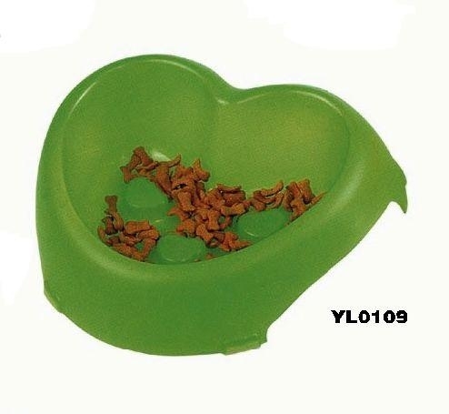 YL0109 plastic dog slow feed bowl