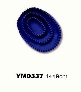 YM0337 Food Grade High Quality Silicone Pet Comb