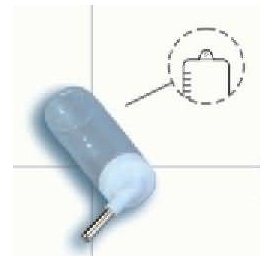 YA115-3 hamster feeding water cup