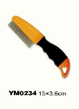 YM0234  PET Asymmetric Steel Pet Hair Trimmer Comb for Dog 
